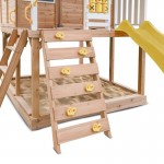 Lifespan Warrigal Cubby House with 2.2m Slide - Yellow