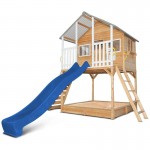 Lifespan Winchester Cubby House (Elevated 1.2m) with 2.2m Slide - Blue