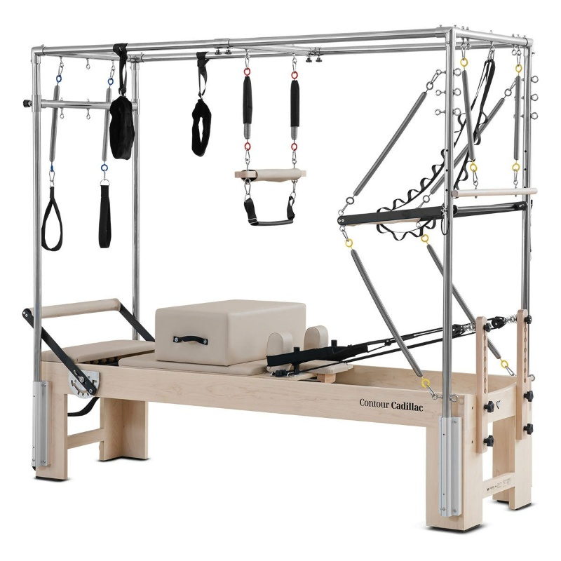 Lifespan Fitness Contour Cadillac Pilates Reformer with Full Trapeze Table (Beige) Lifespan Fitness Contour Cadillac Pilates Reformer with Full Trapeze Table (Beige)