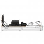 Lifespan Fitness Contour Pro Folding Aluminum Pilates Reformer Bed Set (Black)