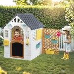 Lifespan Dolu Garden Playhouse with Fence