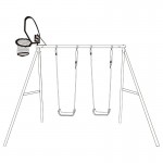 Lifespan Swish Basketball Ring with BR5 Bracket HJ Series Round Trampoline Lifespan Swish Basketball Ring with BR5 Bracket HJ Series Round Trampoline