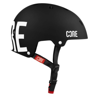 Core Street Helmet - Black/White - S/M