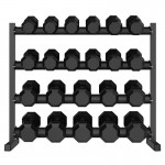 Lifespan Cortex 495kg Hex Dumbbell Set 10kg-35kg (11 pairs) Lifespan Cortex 495kg Hex Dumbbell Set 10kg-35kg (11 pairs)