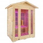 Regen8 Trio Outdoor - 3 Person Infrared Sauna Regen8 Trio Outdoor - 3 Person Infrared Sauna