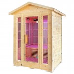 Regen8 Trio Outdoor - 3 Person Infrared Sauna Regen8 Trio Outdoor - 3 Person Infrared Sauna