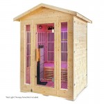 Regen8 Trio Outdoor - 3 Person Infrared Sauna Regen8 Trio Outdoor - 3 Person Infrared Sauna
