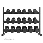Lifespan Cortex 3 Tier Hex Dumbbell Stand