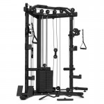 LSG GRK-110 Space Saving Multi-Function Rack with 74kg Cable Crossover + FID Bench + 90kg Standard Weight Package LSG GRK-110 Space Saving Multi-Function Rack with 74kg Cable Crossover + FID Bench + 90kg Standard Weight Package