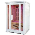 ReGen8 Duo V3 – 2 Person Infrared Sauna (White)