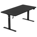 Lifespan ErgoDesk Electric Standing Desk 160cm (Black/Black) Lifespan ErgoDesk Electric Standing Desk 160cm (Black/Black)
