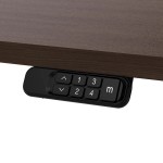 Lifespan ErgoDesk Electric Standing Desk 180cm (Walnut/Black)
