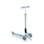 Globber PRIMO ECOLOGIC Foldable Scooter with Lights - Blueberry Globber PRIMO ECOLOGIC Foldable Scooter with Lights - Blueberry