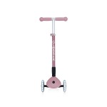Globber PRIMO ECOLOGIC Foldable Scooter with Lights - Berry