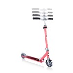 Globber FLOW ELEMENT Foldable Scooter with Lights - Coral Pink