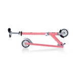 Globber FLOW ELEMENT Foldable Scooter with Lights - Coral Pink