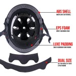 Core Street Helmet - Black/Black - S/M