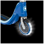 Globber Flow 125 with Light Up Wheels Scooter - Navy Blue