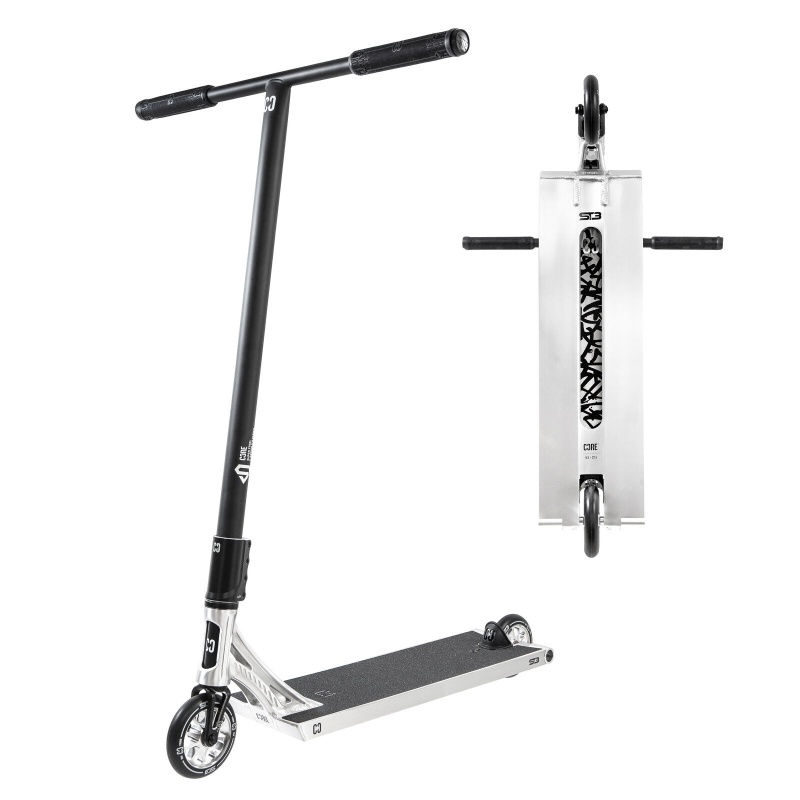 CORE ST3 Complete Scooter - Polished / Black CORE ST3 Complete Scooter - Polished / Black