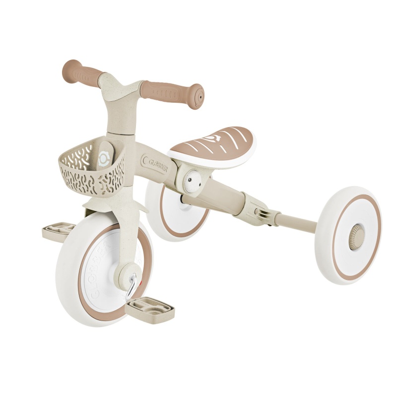 Globber LEARNING TRIKE 2in1 PLUS Ecologic - Coconut Globber LEARNING TRIKE 2in1 PLUS Ecologic - Coconut