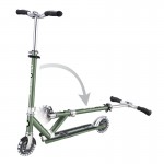 Globber FLOW ELEMENT Foldable Scooter with Lights - Olive Globber FLOW ELEMENT Foldable Scooter with Lights - Olive