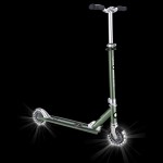 Globber FLOW ELEMENT Foldable Scooter with Lights - Olive Globber FLOW ELEMENT Foldable Scooter with Lights - Olive