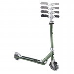 Globber FLOW ELEMENT Foldable Scooter with Lights - Olive Globber FLOW ELEMENT Foldable Scooter with Lights - Olive