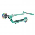 Globber Flow Foldable Junior Scooter with lights - Mint Globber Flow Foldable Junior Scooter with lights - Mint