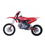 Apollo RFN Thunder 125cc Semi Automatic Dirt Bike - Red