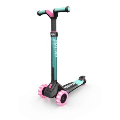 Berg Nexo Foldable Lights Scooter - Mint