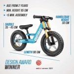 BERG Biky Cross Balance Bike with Handbrake - Blue BERG Biky Cross Balance Bike with Handbrake - Blue