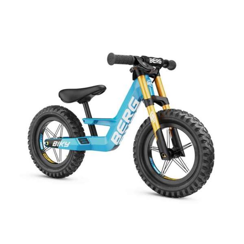 BERG Biky Cross Balance Bike with Handbrake - Blue BERG Biky Cross Balance Bike with Handbrake - Blue