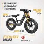 BERG Biky Cross Balance Bike with Handbrake - Grey