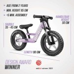 BERG Biky Cross Balance Bike with Handbrake - Purple BERG Biky Cross Balance Bike with Handbrake - Purple