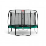 BERG Champion Green + Safety Net Deluxe Trampoline - 380cm BERG Champion Green + Safety Net Deluxe Trampoline - 380cm