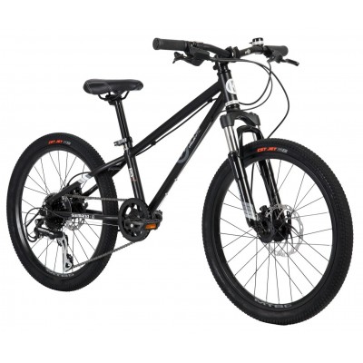 Byk Bikes E-450 Kids Mountain Bike - Disc Brake - Matte Black