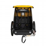 Burley Bee Double Trailer Yellow