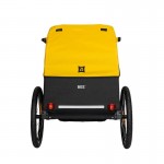 Burley Bee Double Trailer Yellow