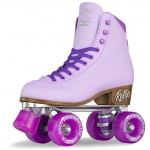 Crazy Skates Retro Roller Skates Purple - Small (J12-2)