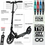 Infinity TYO Tokyo City Series Commuter Scooter Red Infinity TYO Tokyo City Series Commuter Scooter Red