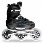 Crazy Skates Trix 3 Wheel Adjustable Inline Skates Black - Medium | 4-7 Crazy Skates Trix 3 Wheel Adjustable Inline Skates Black - Medium | 4-7