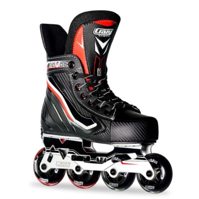 Crazy Skates Havoc Size Adjustable Inline Hockey Skates - Large | 6-9