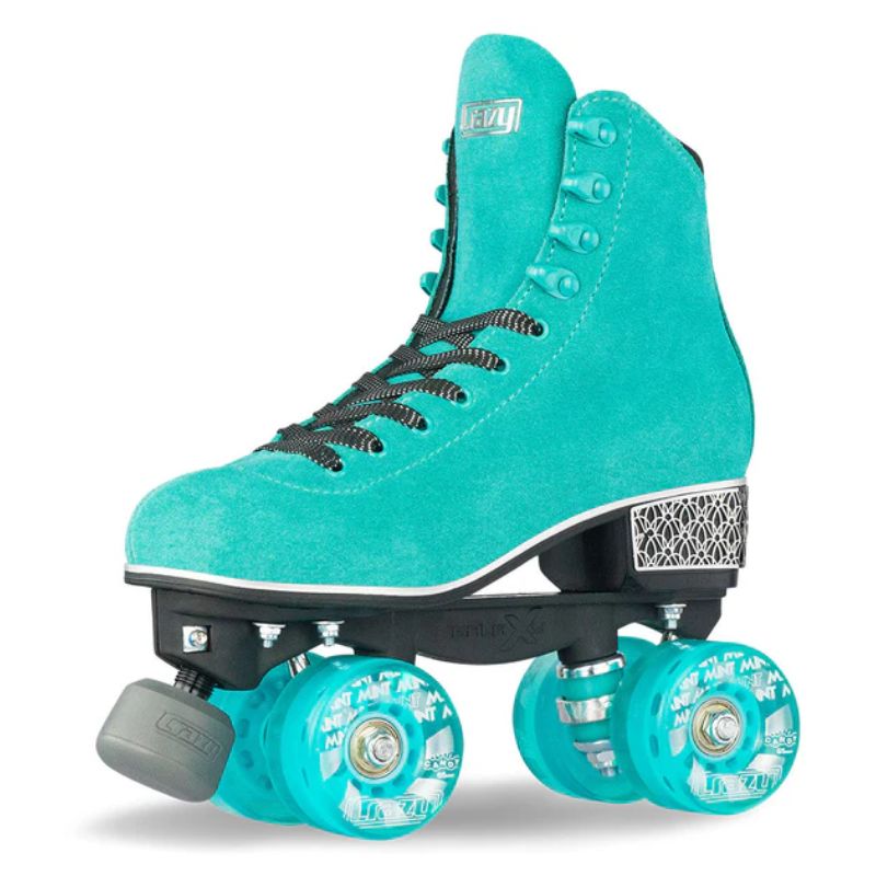 Crazy Skates Evoke Roller Skates Teal - Mens 7.5 | Womens 8.5 | EU 40 Crazy Skates Evoke Roller Skates Teal - Mens 7.5 | Womens 8.5 | EU 40