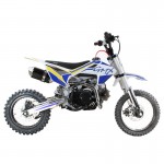 GMX Moto125 125cc Dirt Bike - Blue/White