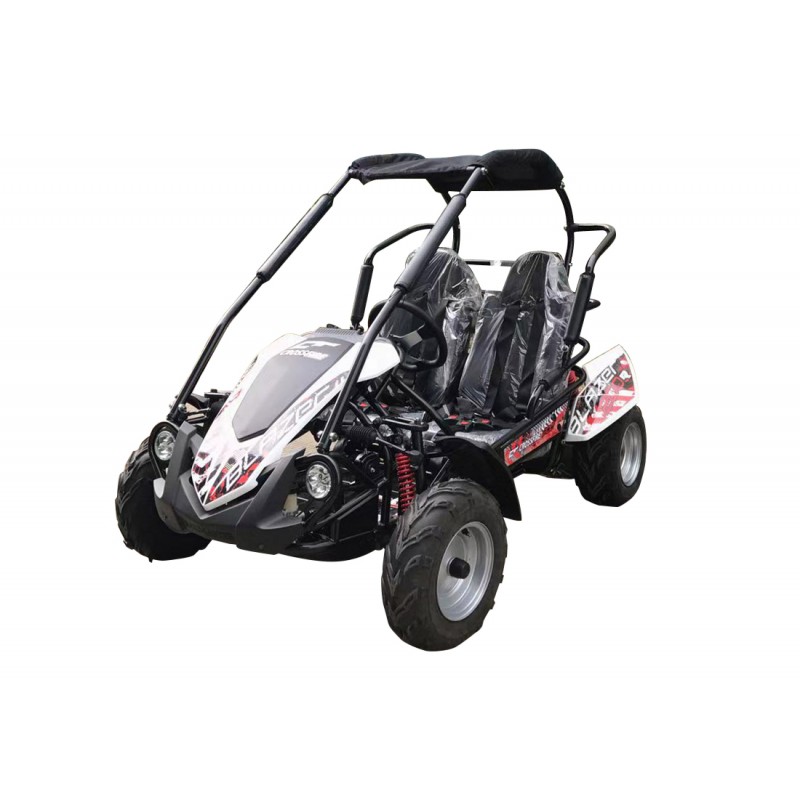 Crossfire Blazer 200R 200cc Go Kart - White Crossfire Blazer 200R 200cc Go Kart - White