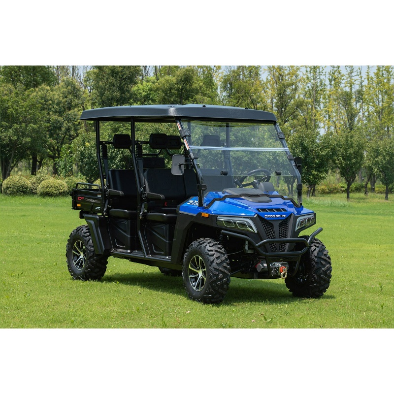 Crossfire E10 Crew Electric UTV EPS - Blue Crossfire E10 Crew Electric UTV EPS - Blue
