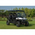 Crossfire E10 Crew Electric UTV EPS - White
