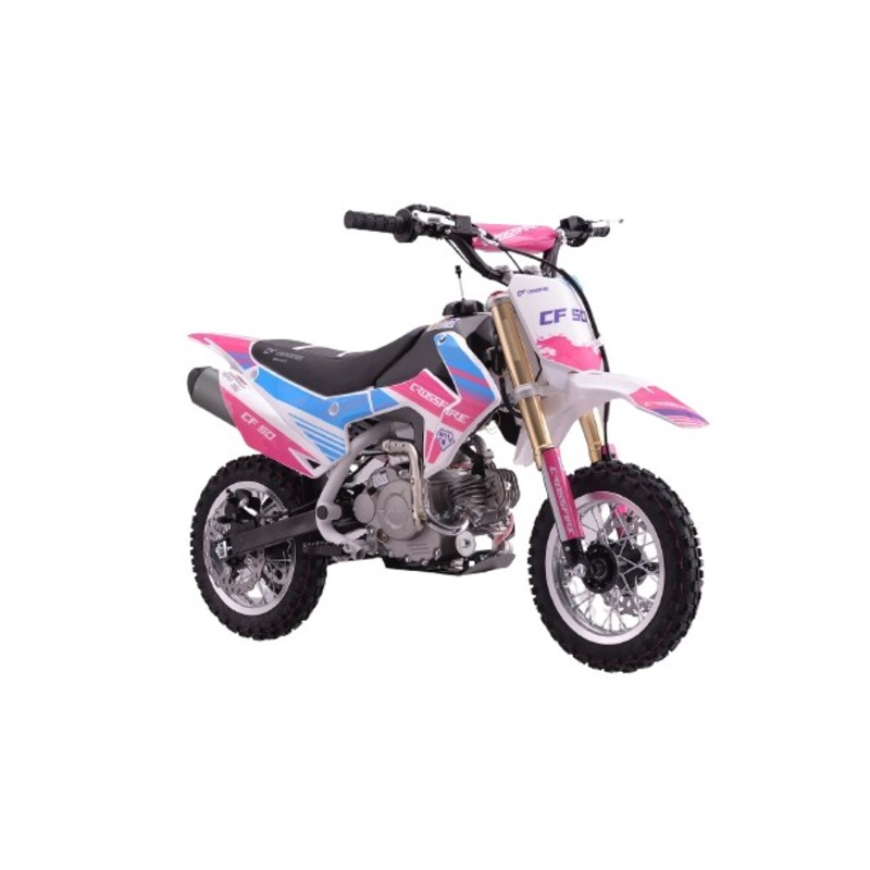 Crossfire CF50 50cc Kids Dirt Bike - Pink Crossfire CF50 50cc Kids Dirt Bike - Pink