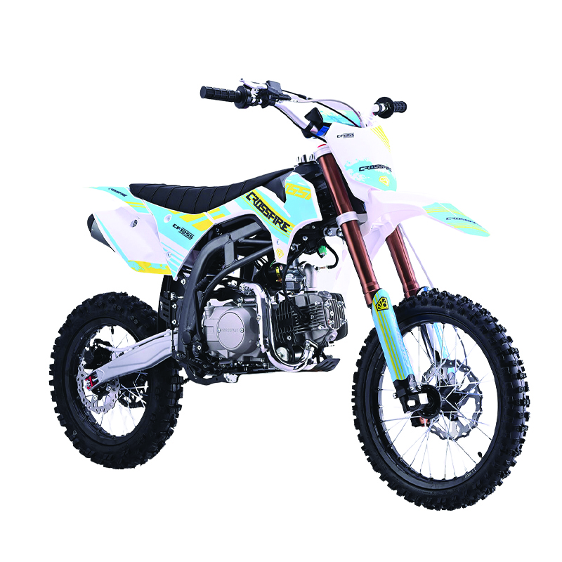 Crossfire CF125s 125cc Semi-Auto Dirt Bike - Teal Blue Crossfire CF125s 125cc Semi-Auto Dirt Bike - Teal Blue