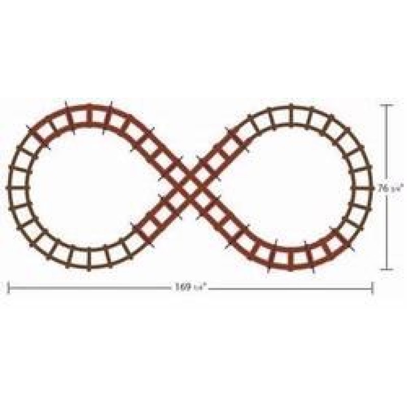 Peg Perego Figure 8 Train Rail RoadRail Extension Peg Perego Figure 8 Train Rail RoadRail Extension